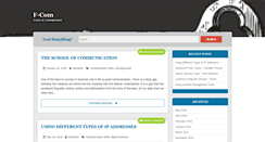 Desktop Screenshot of fcom-udep.net